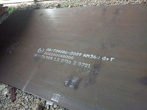 NM360耐磨板尺寸规格